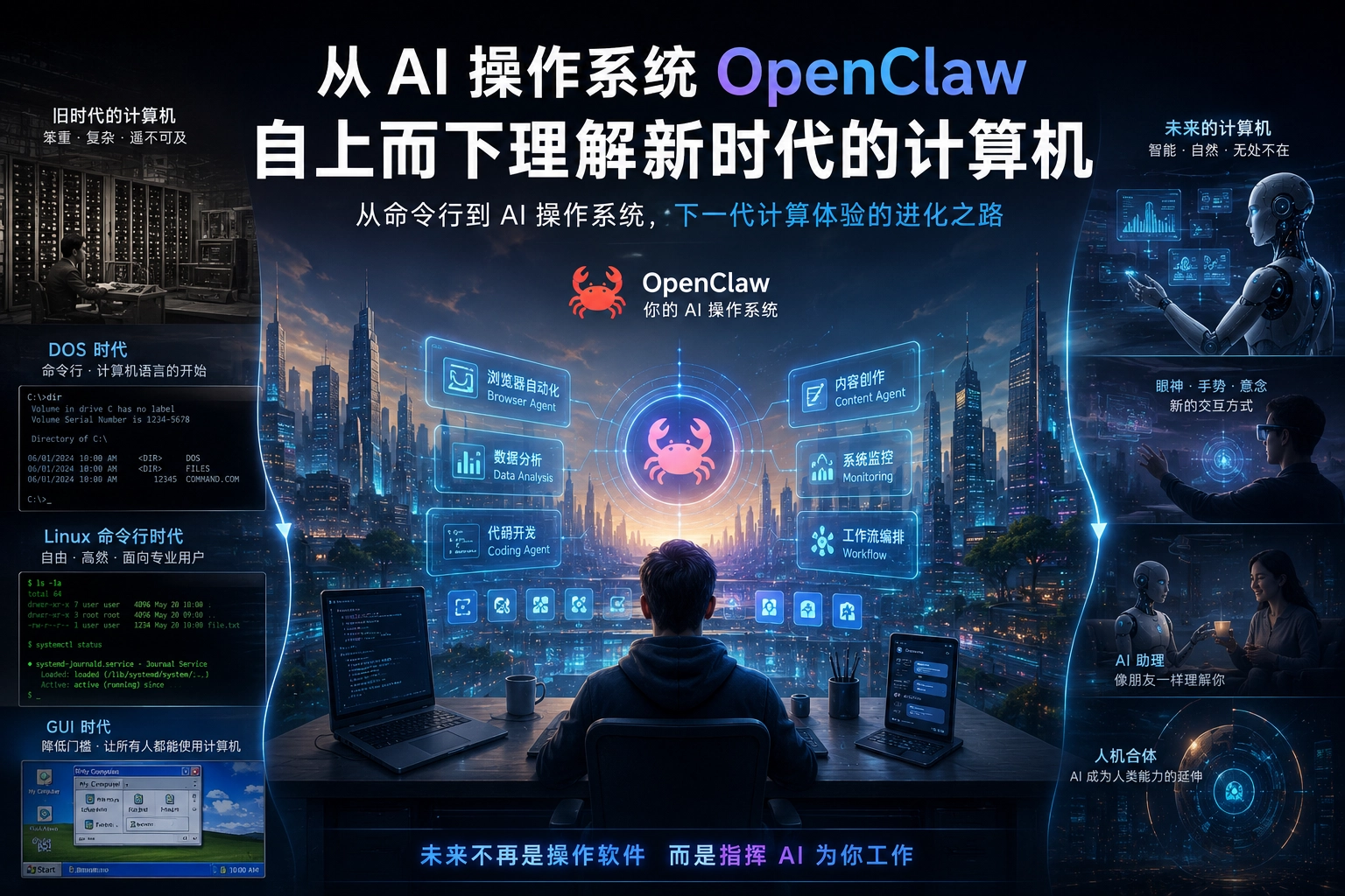 AI 操作系统 OpenClaw:从操作软件,到调度 AI 工作流