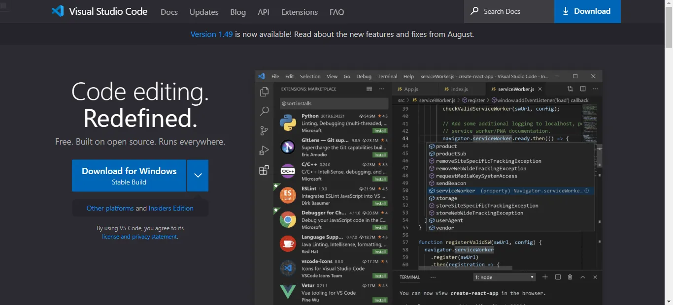 Visual Studio Code如何设置中文