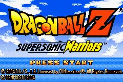 Dragon Ball Z - Supersonic Warriors